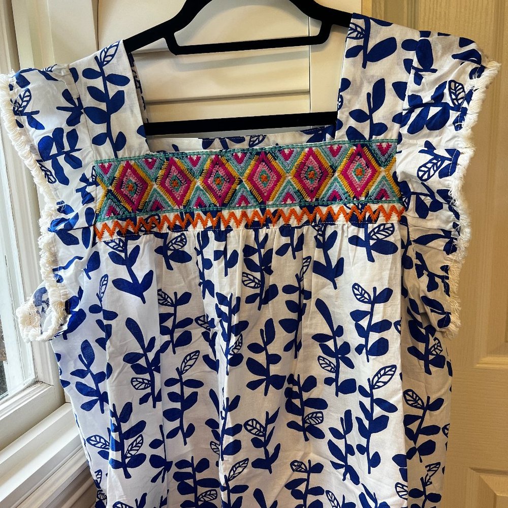 Spring/Summer Trendy Sleeveless Blouse